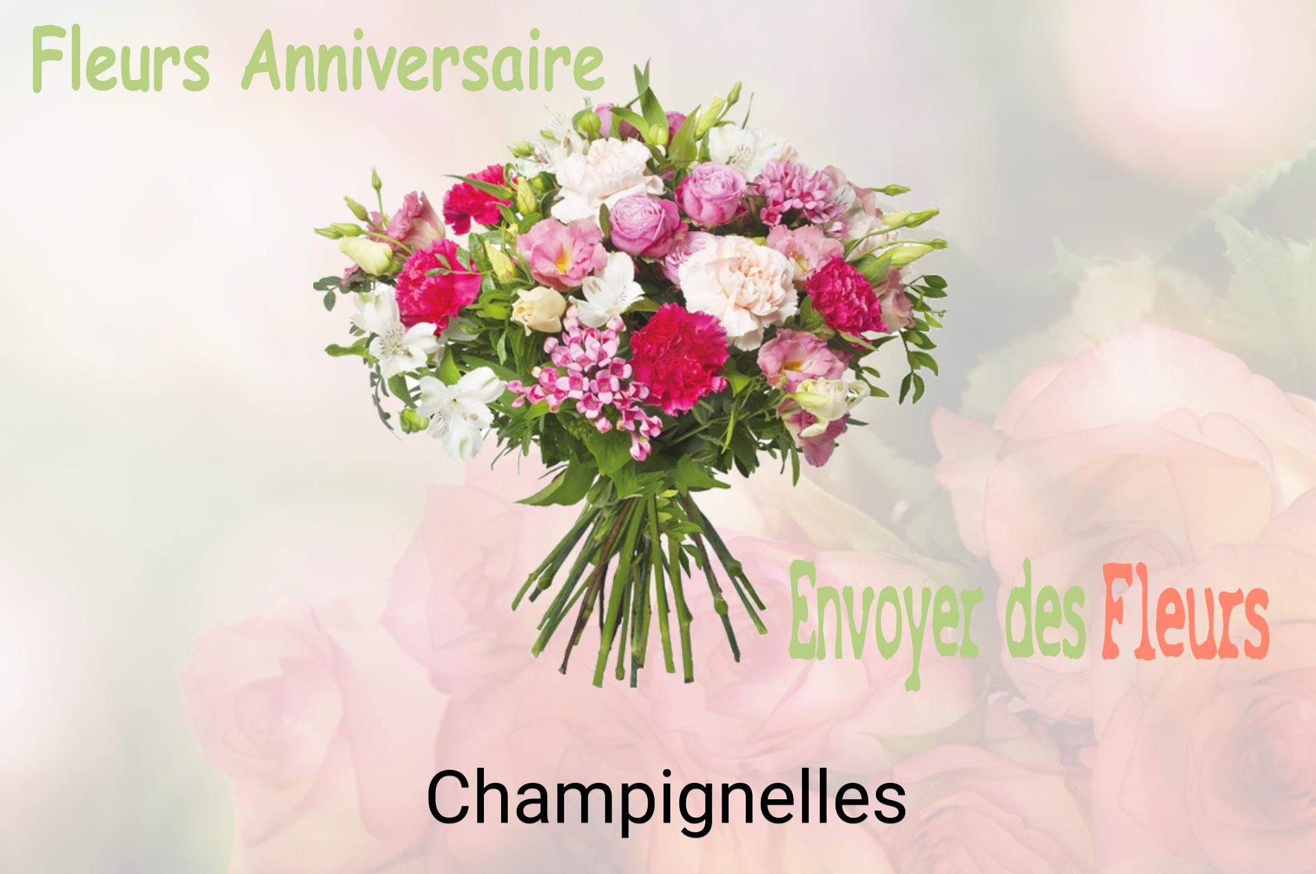 Bouquet de fleurs d’anniversaire livré à Champignelles
